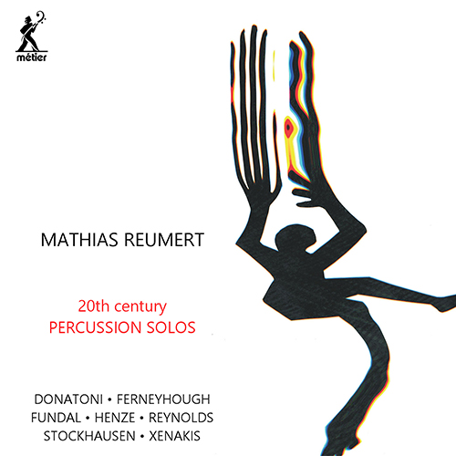 Imagen de apoyo de  Percussion Concert: Reumert, Mathias - DONATONI, F. / FERNEYHOUGH, B. / FUNDAL, K. / HENZE, H.W. (20th Century Percussion Solos)