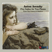Imagen de apoyo de  ARENSKY, A.S.: Suites Nos. 1-5 (Genova and Dimitrov Piano Duo)