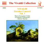 Imagen de apoyo de  VIVALDI: Dresden Concertos, Vol.  3