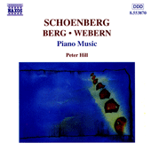 Imagen de apoyo de  SCHOENBERG / BERG / WEBERN: Piano Music