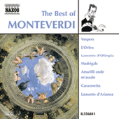Imagen de apoyo de MONTEVERDI (THE BEST OF)