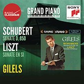 Imagen de apoyo de SCHUBERT, F.: Piano Sonata No. 17, "Gasteiner Sonate" / LISZT, F.: Piano Sonata in B Minor (Gilels)