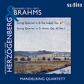 Contempos de Brahms: Herzogenberg, Gernsheim, Krug,Reinecke… Audite97.504