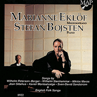 Marianne Eklöf, mezzosoprano, Stefan Bojsten, piano