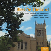 Imagen de apoyo de Choral Concert: Yorkminster Baptist Church Choir - JORDAN, R.S. / PARRY, C.H.H. / SAMPSON, G. / SCHUBERT, F. / ELGAR, E. (Bless Ye the Lord)