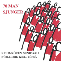 70 man sjunger